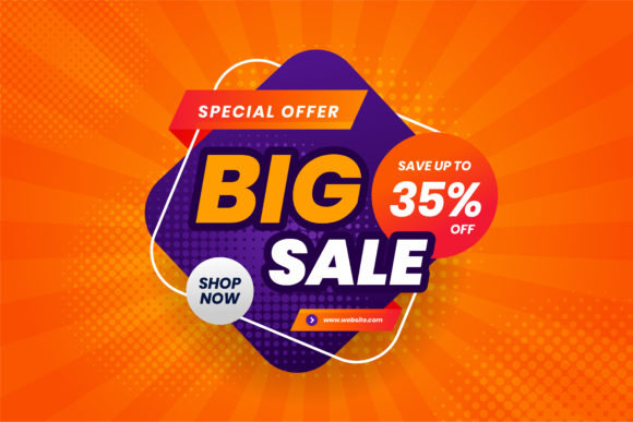 Big Sale Banner Promotion Background