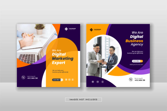 Business Marketing Web Banner Design