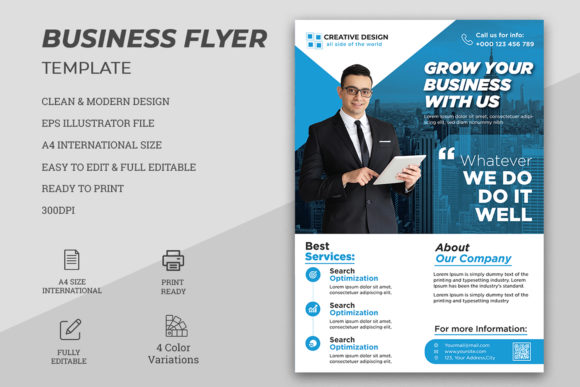 Corporate Business Flyer Template Vector: A Practical Guide to Streamlined Marketing Execution