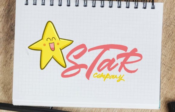 Cute Star Company Logo Template: A Smart Choice for Your Brand Identity