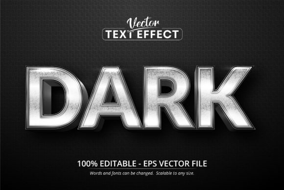Dark Text, Shiny Silver Text Effect: A Comprehensive Evaluation