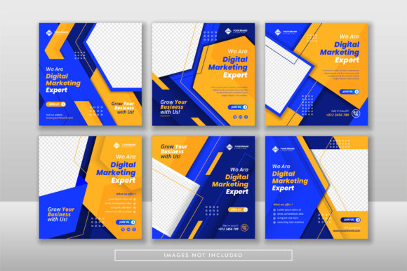 Geometric Business Marketing Banner Design