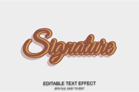 Mastering the Vintage Signature Text Effect: A Comprehensive Guide to Scalable, Editable Vector Art