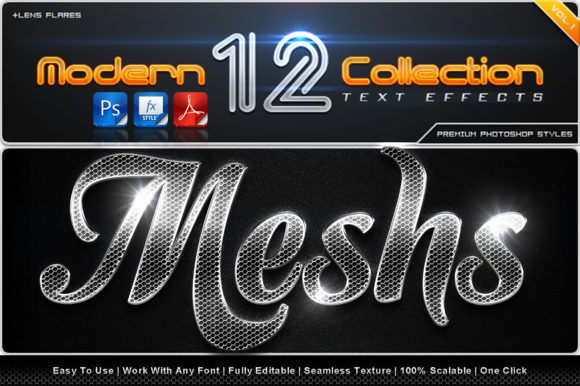 Modern Collection Text Effect Styles 10: Enhancing Visual Communication with Premium Typography
