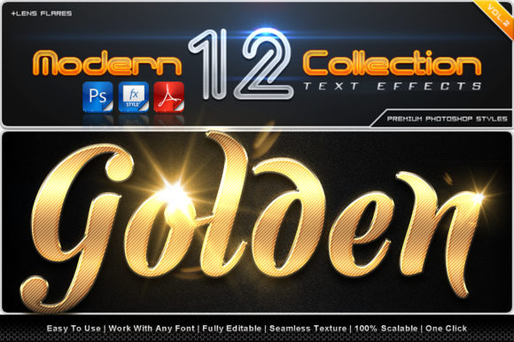 Modern Collection Text Effect Styles 28: Elevate Your Design with Premium Text Effects
