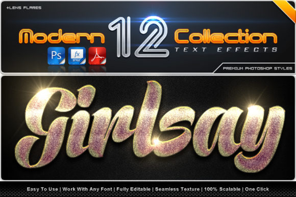 Modern Collection Text Effect Styles 44