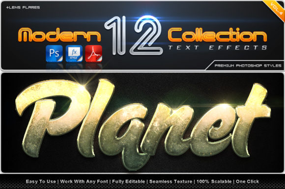 Modern Collection Text Effect Styles 54