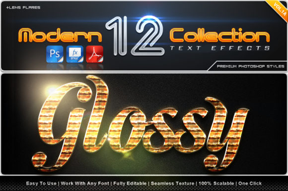Modern Text Effects for Designers