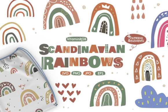 Scandinavian Rainbows Collection Set: A Strategic Asset for Modern Creative Projects