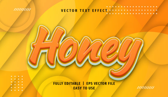 Unlocking the Sweetest Look in Design: A Deep Dive into the Text Effect - Honey Text Style